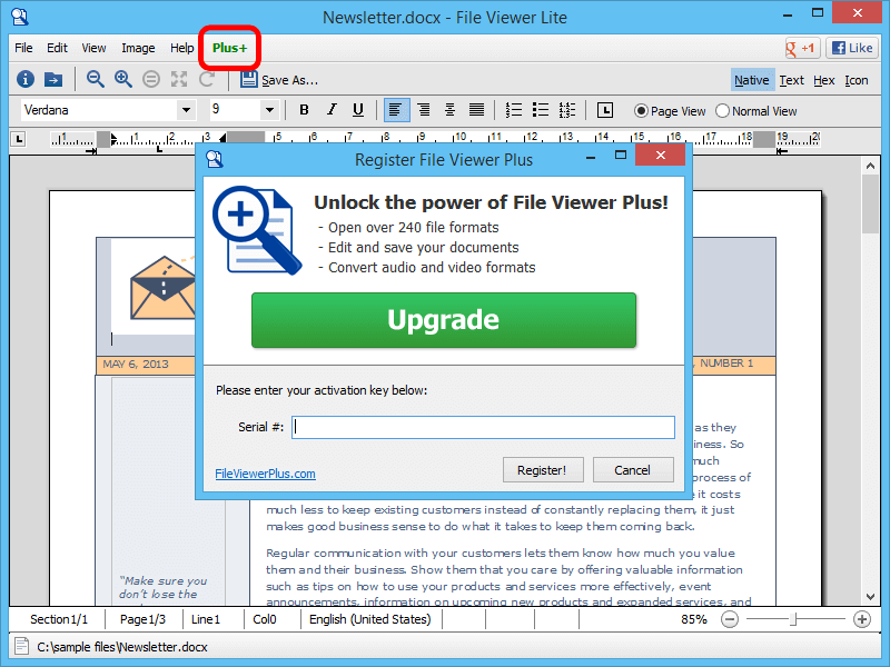 Register File Viewer Plus