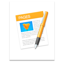 Apple Pages PAGES icon